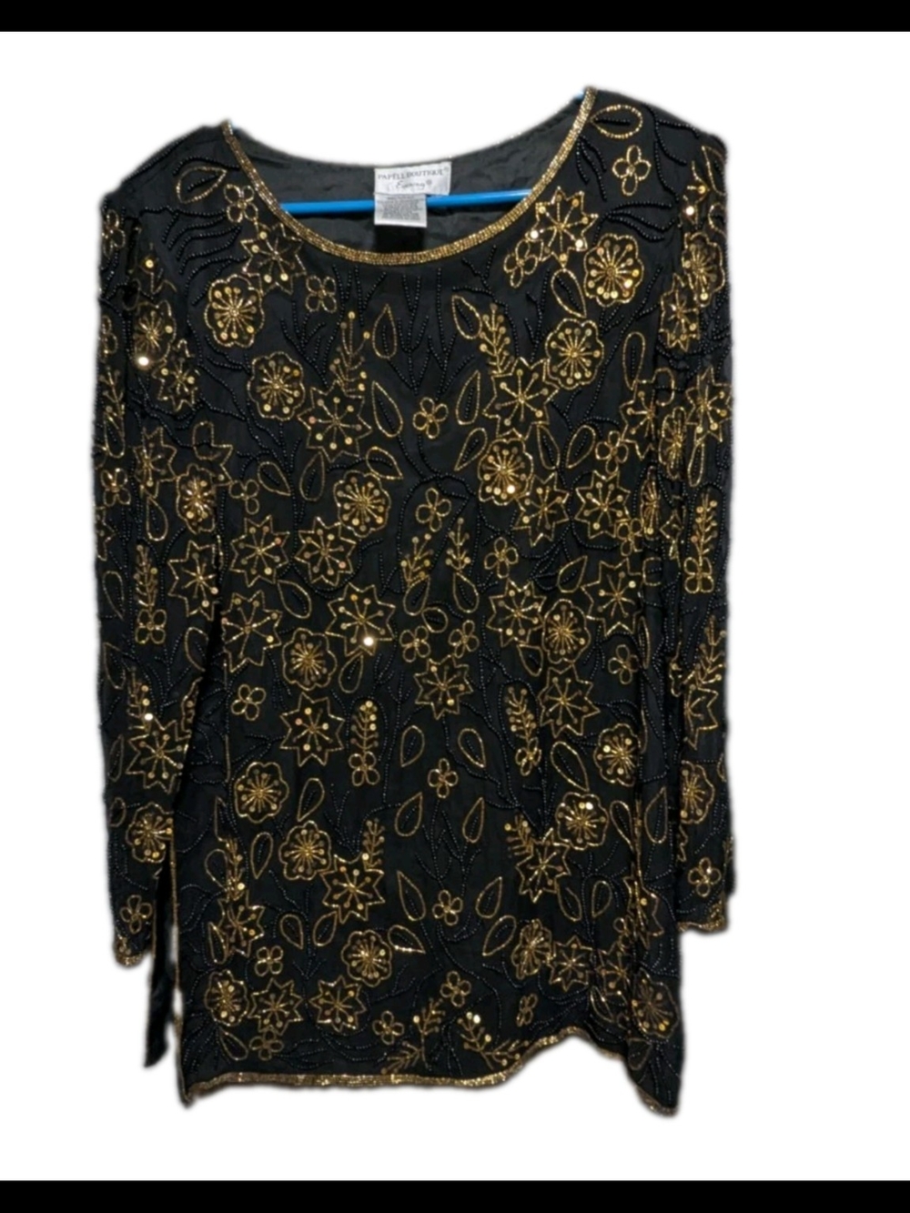 Pappell Tunic Beaded XL VINTAGE SILK